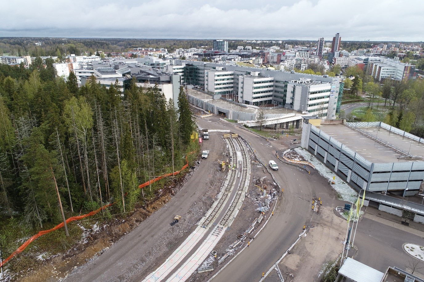 Infrakit unterstützt den Bau der Jokeri Light Rail